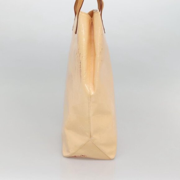 LOUIS VUITTON Vernis Reade MM Hand Bag Marshmallow Pink - Picture 4 of 16